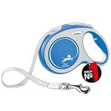 フレキシリード (flexi) 伸縮リード ニューコンフォート テープ L(50kg未満) 5m ブルー [犬用リード] 日本正規品
