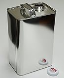 角 空缶 1G ローヤル缶 3.6L /ブリキ缶 角缶 あき缶 無地缶 塗料 小分け 3600ml