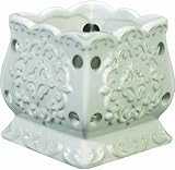Westinghouse w200041 Fragrance Warmer、Square with Embossed Design