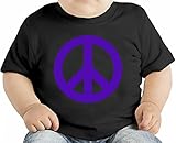 Peace Sign オーガニックベビーTシャツ 12 - 18 Months