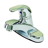 Aqueous 30B41WNCH Basic Lavatory Faucet 1-Lever Handle Centerset, Chrome [並行輸入品]