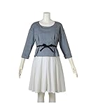 マタニティウェア・授乳服 【産前・産後・授乳口付】リボンベルト付コーディネート風マタニティワンピース ニッセン nissen オフホワイト系 L・マタニティL