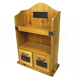 ナチュラルウッドクラフト アンティーク調 卓上収納 小物入れ