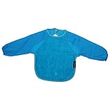 Mum2Mum [ マムトゥーマム ] 長袖付ワンダービブ エプロン ターコイズブルー 6～18ヶ月 ベビー スタイ よだれかけ [並行輸入品]