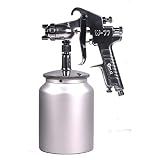 HVLP Spray Gun, PLG High Atomization Paint Gun for Auto,Base Coats,House Paint,Spray Primer,Paint Sa