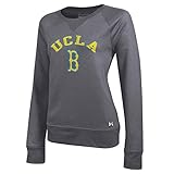 NCAAレディースUCLA Bruins French Terry Crew Sweatshirt , Carbon Heather , Large