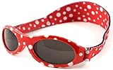 Banz(バンズ) オーストラリア発 UV100% カット アドベンチャーバンズ バンドタイプサングラス ベビー用 レッドドット