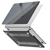 GPXIIZ ケース MacBook Air 15インチ 対応 ケース カバー [M5 M4 M3 M2チップ搭載] 2026 2025 2024 2023年発売 15.3インチ マックブックエアー ケース M5 A3448 M4 A3241 M3 A3114 M2 A2941 対応 ハードカバー 保護ケース - クリアブラック