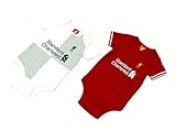 リバプールFC Authentic EPLかわいい赤ちゃんOnesies 2パック