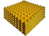craft conference room 防音材 吸音材 50×50×5センチ 5枚入り (イエロー)