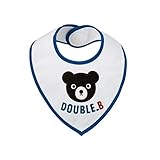 [ミキハウス] MIKIHOUSE 【ダブルＢ】 Ｂｉｇプリントスタイ(よだれかけ) 63-7901-505 ブルー