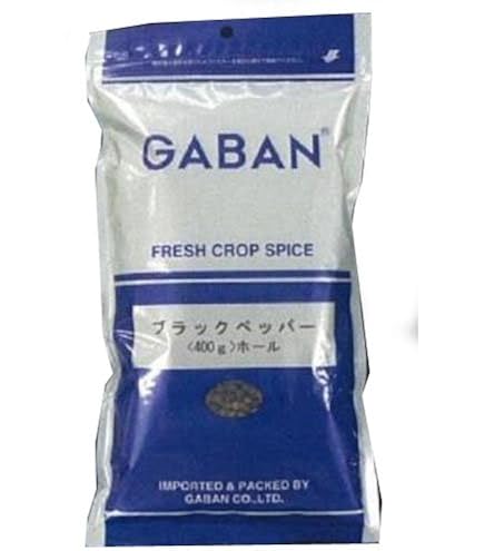 Amazon | GABAN(ギャバン) ホワイトペッパー ホール 400g | GABAN
