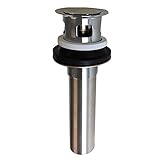 Speakman S-3470 Push Pop-Up Drain, Polished Chrome [並行輸入品]