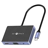 SETMSPACEドッキングステーション type c 7-in-1 ドッキングステーション Type C ハブ USB3.0 5Gbps 4KHDMI PDドッキングステーション アルミ合金+ABS材質 どっきんぐ （ USB-A HDMI PD VAG Audio SD TF）Windows8/10、Mac OS 、Androidに対応 87.5*55*14mm 7-IN-1