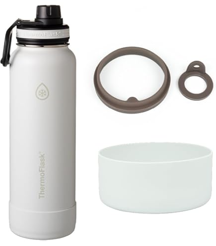 Amazon.co.jp: サーモフラスク ステンレスボトル 474ml レッド＆ブルー