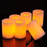 smtyle led キャンドル　ライト 専用リモコン付き　自動消灯タイマー 癒し 雰囲気 (6点セット)