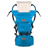 YX New Style Designer 3 in 1 Hip Seat Baby Carrier Ergonomic Carriers Advanced Lumbar Support,3 mont