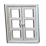 小さいサイズで飾りやすいミニウィンドウフレーム ホワイト 40966-6