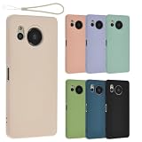 AQUOS sense8 シリコン ケース カバー スマホケース AQUOSsense8 おしゃれ ソフトケース 薄型 保護 耐衝撃 SH-54D SH54D SHG11 アクオス センス8 docomo au 楽天モバイル ホワイト A996AS8WH