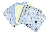 Trend Lab Set of 5 Wash Cloth, Baby Barnyard by Trend Lab