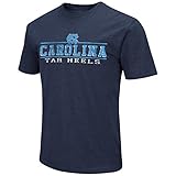 North Carolina Tar Heels Adult NcaaソフトヴィンテージロゴTシャツ – ネイビー L