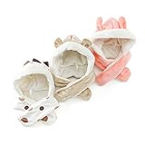 Lily ivory (リリー アイボリー ) 帽子付マフラー (46～50cm) キムラタンの子供服 (71676-174) ベージュ 46～50