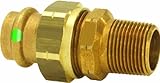 Viega 77782 ProPress Bronze Union with Male 1/2-Inch by 1/2-Inch P x Male NPT by Viega