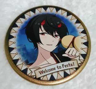 Amazon あんさんぶるスターズ あんスタ 朔間凛月 キャラバッジ 缶バッジ ひらかたパーク ひらパー あんフェス アニメ 萌えグッズ 通販