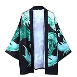 ワイシャツ おもしろ 花柄 着物 七分袖 メンズ ボタン レジャー ス 着心地良 アウトドア 汗染み防止 ストリートホームウェア プリント 