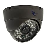 LineMak Dome camera, 1/3" Sony CCD Sensor, 700TVL, 6mm lens, 131ft IR distance, 48 LEDs, OSD menu, f