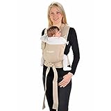 Hoppediz Bondolino Light Quality Slim-Fit Baby Carrier (Sand/Cr?me) by Hoppediz
