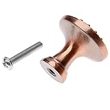 1pcキャビネットノブ花パターン合金クローゼットプルハンドルノブのキャビネットドア引き出し胸 30 mm 23RK-2
