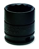 Urrea 7216 3/8-Inch Drive 12-Point 1/2-Inch Impact Socket by Urrea