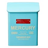 MERCURY マーキュリー Porch Mail Box ポーチ メールボックス 郵便ポスト ブリキ製 BLUE ブルー