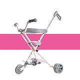 赤ちゃんの四輪の粉々に耐える軽量折りたたみ子供のトロリートレンドアドベンチャー旅行システムの範囲航空アルミニウム合金 (色 : B)