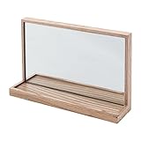 ドウシシャ オープンシェルフ・ラック ナチュラル (約) 幅24×奥行6.5×高さ15cm NKB-MRNA