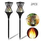Firlar LEDソーラーライト ガーデンライト 火炎ライト イルミネーションライト ソーラー充電式 防水  LEDガーデンライト 電飾 クリスマス・ツリー/パーティー/アウトドア/結婚式/庭飾り 