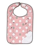 Badabulle Plastic Maxi Bib (Pink) by Badabulle