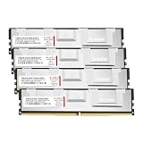 V-Color DDR5 64GB (16GBx4) 7200MHz CL34 OC R-DIMM (オーバークロック対応ECCレジスタードDIMM) 1.4V メモリTRX50 ワークステーション 用 RAM (AMD Expo) (TRA516G72S834Q)