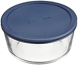 アンカー ホッキング 青い プラスチック製 の ふた の ラウンド 7 カップ キッチン 収納