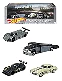 ホットウィール(Hot Wheels) プレミアム コレクターセット アソート メルセデス・ベンツ 986H-GMH39 グレー GMH39-986H