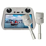 Kimyoaee Fro DJI RC リモコン 対応 長さ延長ジョイスティック親指Mini 3 Pro ドローン ドローンリモコンアクセサリー用 リモートコントロールサムロッカー アルミ合金製 - チタン