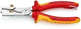 クニペックス (KNIPEX) ストリッパー KNIPEX 1366-180TBK 絶縁カッティングストリッパー 落防(BK) 1366-180TBK