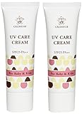【10%OFF】キャリネス　ベビー＆キッズ　UVケアクリーム50g　2本セット
