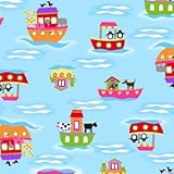 Pillowcase for Toddler Pillow 12x16 (Noahs ark) by BobbleRoos