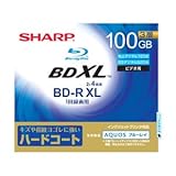 シャープ 4倍速対応BD-R XL 1枚パック 100GB ホワイトプリンタブルSHARP VR-100DR1 [PC]