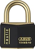 ABUS T84MB/40 C KD 40mm All Weather Solid Brass Keyed Different Padlock, Yellow [並行輸入品]