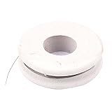 uxcell ヒーター線 FeCrAl材質 丸ワイヤー 熱線 発熱体 ローラーワイヤー 1ロール