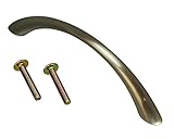 大一鋼業 デザイン取手 コメット ハンドル (ダイカスト) サテンニッケル 中 ビスピッチ:96mm