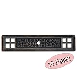 Cosmas 10552orbオイルはブロンズ亜鉛キャビネットノブバックプレート – 10パック